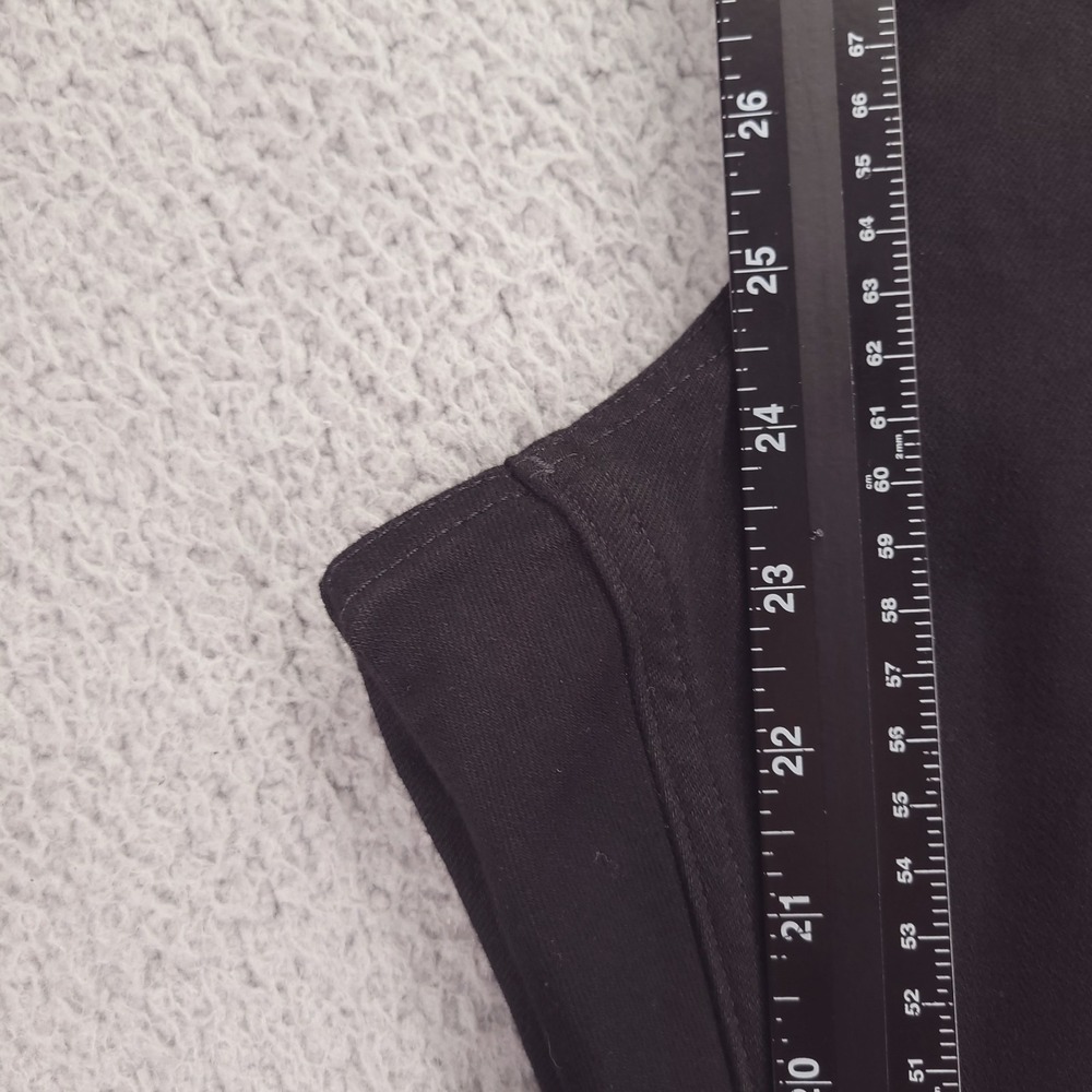 J CREW Factory Jeans Size 35P High Rise Flare Crop Black Stretch Denim NEW - Picture 15 of 16
